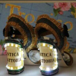 Dolce Gabbana light up Antica Trattoria shoes -EU Size 40 US Size 39.5 - New Box